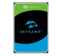 Seagate Skyhawk AI 16TB, Disco Duro Interno de vídeo, 3,5", SATA, 6 GB/s, 256 MB de caché, para Sistema de cámara de Seguridad DVR/NVR, Servicio de Rescate de Datos (ST16000VE004)