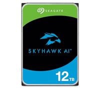 Seagate Skyhawk AI SATA III - Disco duro interno de 3.5 pulgadas, 12 TB, caché de 512 MB
