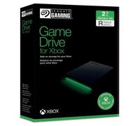 Seagate Technology Game Drive for Xbox, 2TB, External Hard Drive Portable, USB 3.2 Gen 1, Black with built-in green LED bar, Xbox Certified, 2 year Rescue Services (STKX2000400)
