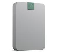 Seagate Ultra Touch HDD, 5 TB, HDD externo, gris guijarro, material reciclado postconsumo, compatibilidad USB-C con PC, Mac& Chromebook, Rescue Services (STMA5000400)