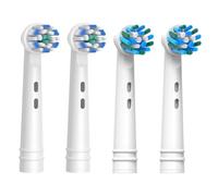 Seago Cabezales de cepillo de dientes eléctricos, cabezales de cepillo de dientes eléctricos adecuados para cepillo de dientes eléctrico giratorio SG-2603 SG-2607