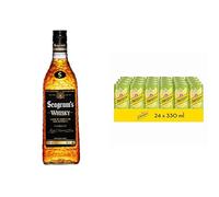 Seagram's 70cl + Schweppes Limón Refresco pack 24 x 33 cl