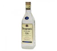 Seagram's Dry Gin con dos miniaturas, 700 ml