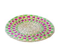 Seagrass Placemat - Woven Dining Table Mats for Home Restaurant | Eco Friendly Natural Fiber Construction, Protects Surfaces, Adds Rustic Charm, Ideal for Everyday Meals, Dinner Parties 8 in