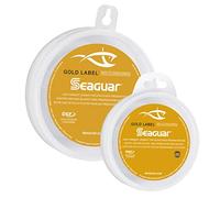 Seaguar Gold Label 25 Líder 100% fluorocarbono, Transparente, 10lbs/25yds