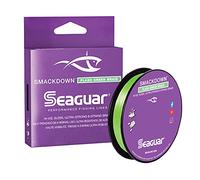 Seaguar Smackdown 15SDFG150 - Sedal de Pesca de Alta Visibilidad, 15 Libras, Resistencia a la Rotura/Longitud, Color Verde Destello