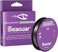 Seaguar Smackdown 65SDSG300 - Línea de pesca trenzada de baja visibilidad, 65 libras, 300 yardas de fuerza de rotura/longitud, gris sigiloso