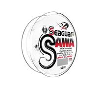 SEAGUAR YUKI SAWA - Línea de pesca de fluorocarbono 100% invisible, 50 m, diámetro: 0,35 mm