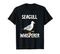 Seagull Whisperer Gull Beach Birds Harbour Albatros Terns Camiseta