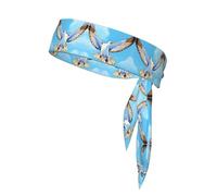 Seagulls in flight - Banda atlética de secado rápido que absorbe la humedad - Elegante diadema ideal para mujeres y hombres activos