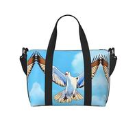 Seagulls in flight - Bolso bandolera de mano para mujer, bolso de mano informal con cremallera, adecuado para el trabajo, viajes, fitness, viajes
