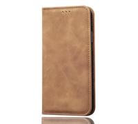 SEAHAI Cuero Funda para Blackview Shark 6 5G Billetera Carcasa, Estuche con Tarjetero/Cierre Magnético/Suporte/Bloqueo RFID, Ultradelgado Cartera Flip Cover Case - Marrón