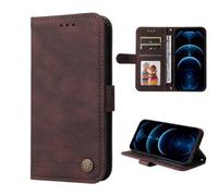 SEAHAI Cuero Funda para OPPO A6X / OPPO A6 5G/4G / OPPO A6K Billetera Estuche, Carcasa con Tarjetero/Cierre Magnético/Suporte/Bloqueo RFID, Ultradelgado Cartera Flip Cover Case, Marrón