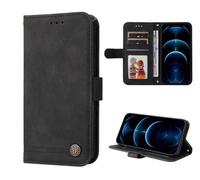 SEAHAI Cuero Funda para Realme 14 Pro+ Plus 5G Billetera Estuche, Carcasa con Tarjetero/Cierre Magnético/Suporte/Bloqueo RFID, Ultradelgado Cartera Flip Cover Case - Negro