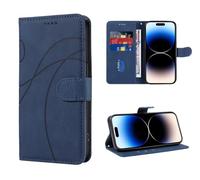 SEAHAI Cuero Funda para Realme 14 Pro+ Plus 5G Estuche, Carcasa con Suporte/Ranura para Tarjeta/Cierre Magnético/Bloqueo RFID, Flip Billetera Plegable Cubierta Libro - Azul