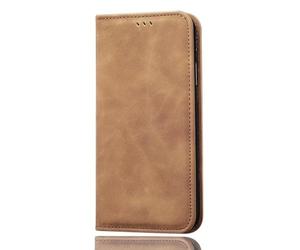 SEAHAI Cuero Funda para Realme C71/Realme C73/Realme P3 Lite 4G Billetera Carcasa, Estuche con Tarjetero/Cierre Magnético/Suporte/Bloqueo RFID, Ultradelgado Cartera Flip Cover Case - Marrón