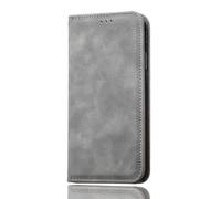 SEAHAI Cuero Funda para Realme GT 7 5G / Realme GT 7T 5G Billetera Carcasa, Estuche con Tarjetero/Cierre Magnético/Suporte/Bloqueo RFID, Ultradelgado Cartera Flip Cover Case - Gris