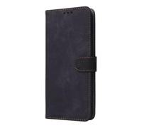 SEAHAI Cuero Funda para Realme P3 5G/Realme 14 5G/Realme 14T 5G Estuche, Carcasa con Tarjetero/Cierre Magnético/Suporte/Protección RFID, Ultradelgado Billetera Cubierta Flip Cover Case - Negro