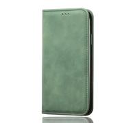 SEAHAI Cuero Funda para Sony Xperia 1 VII Billetera Carcasa, Estuche con Tarjetero/Cierre Magnético/Suporte/Bloqueo RFID, Ultradelgado Cartera Flip Cover Case - Verde