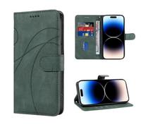 SEAHAI Cuero Funda para Xiaomi Poco F8 Pro 5G Estuche, Carcasa con Suporte/Ranura para Tarjeta/Cierre Magnético/Bloqueo RFID, Flip Billetera Plegable Cubierta Libro - Verde