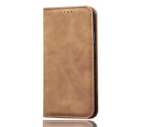 SEAHAI Cuero Funda para ZTE Blade A55 / ZTE Blade A35 Billetera Carcasa, Estuche con Tarjetero/Cierre Magnético/Suporte/Bloqueo RFID, Ultradelgado Cartera Flip Cover Case - Marrón