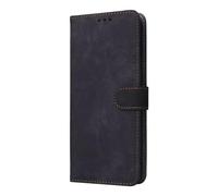 SEAHAI Cuero Funda para ZTE Nubia Focus/ZTE Blade A75 5G Estuche, Carcasa con Tarjetero/Cierre Magnético/Suporte/Protección RFID, Ultradelgado Billetera Cubierta Flip Cover Case - Negro