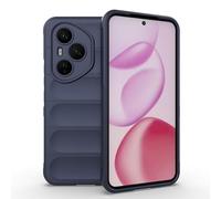 SEAHAI Funda para Honor 400 Pro 5G Estuche, [Diseño de Bolsa de Aire Anticaída] Robusto Carcasa de Suave Silicona Ligera PC + TPU Bumper Anti-caída Rubber Caso - Azul Oscuro