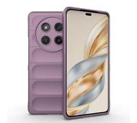 SEAHAI Funda para Honor Magic 7 Lite 5G Estuche, [Diseño de Bolsa de Aire Anticaída] Robusto Carcasa de Suave Silicona Ligera PC + TPU Bumper Anti-caída Rubber Caso - Púrpura Claro