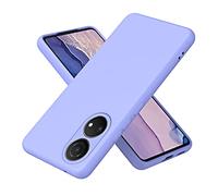 SEAHAI Funda para Honor X7 Estuche, Carcasa de Silicona Líquida Protectora de Cuerpo Completo con Tacto Suave y Sedoso, Cubierta Antigolpes con Forro de Microfibra - Púrpura