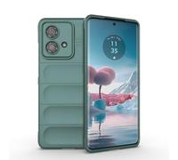 SEAHAI Funda para Motorola Edge 40 Neo Estuche, [Diseño de Bolsa de Aire Anticaída] Robusto Carcasa de Suave Silicona Ligera PC + TPU Bumper Anti-caída Rubber Caso - Verde