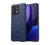 SEAHAI Funda para Motorola Edge 40 Neo Estuche, Militar Carcasa de Silicona Ligera Delgado PC TPU Bumper Anti-caída Rubber Caso - Azul