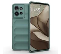 SEAHAI Funda para Motorola Edge 50 Estuche, [Diseño de Bolsa de Aire Anticaída] Robusto Carcasa de Suave Silicona Ligera PC + TPU Bumper Anti-caída Rubber Caso - Verde