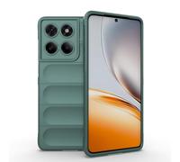 SEAHAI Funda para Motorola Edge 60 Fusion/Edge 60 5G Estuche, [Diseño de Bolsa de Aire Anticaída] Robusto Carcasa de Suave Silicona Ligera PC + TPU Bumper Anti-caída Rubber Caso - Verde