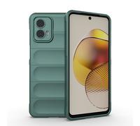 SEAHAI Funda para Motorola Moto G73 5G Estuche, [Diseño de Bolsa de Aire Anticaída] Robusto Carcasa de Suave Silicona Ligera PC + TPU Bumper Anti-caída Rubber Caso - Verde