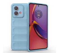 SEAHAI Funda para Motorola Moto G84 5G Estuche, [Diseño de Bolsa de Aire Anticaída] Robusto Carcasa de Suave Silicona Ligera PC + TPU Bumper Anti-caída Rubber Caso - Azul Claro