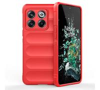 SEAHAI Funda para OnePlus 10T 5G Estuche, [Diseño de Bolsa de Aire Anticaída] Robusto Carcasa de Suave Silicona Ligera PC + TPU Bumper Anti-caída Rubber Caso - Azul