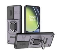 SEAHAI Funda para OnePlus Nord CE 3 Lite 5G Estuche, Carcasa con Anillo Soporte y Cámara Proteger [Grado Militar Anti-Caída] Silicona Duro PC + TPU Bumper Antigolpes Cubierta, Púrpura