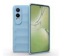 SEAHAI Funda para OnePlus Nord CE 4 Lite 5G Estuche, [Diseño de Bolsa de Aire Anticaída] Robusto Carcasa de Suave Silicona Ligera PC + TPU Bumper Anti-caída Rubber Caso, Azul Claro