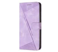 SEAHAI Funda para OPPO A5M / OPPO A5 5G/4G, Carcasa de Premium Cuero PU Billetera Flip Protectora Cubierta con Suporte/Ranura para Tarjeta/Bloqueo RFID/Cierre Magnético - Púrpura