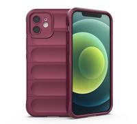SEAHAI Funda para OPPO A5X 5G/4G Estuche, [Diseño de Bolsa de Aire Anticaída] Robusto Carcasa de Suave Silicona Ligera PC + TPU Bumper Anti-caída Rubber Caso - Morado Oscuro