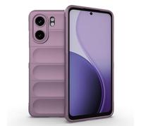 SEAHAI Funda para OPPO A5X 5G/4G Estuche, [Diseño de Bolsa de Aire Anticaída] Robusto Carcasa de Suave Silicona Ligera PC + TPU Bumper Anti-caída Rubber Caso - Púrpura Claro