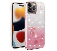SEAHAI Funda para OPPO A6X / OPPO A6 5G/4G / OPPO A6K, Degradado de Color Brillante Lindo Flor Patrón Diseño Niña Carcasa Ultradelgado Suave Silicona TPU Bumper Antigolpes Cubierta, Rosado