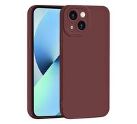 SEAHAI Funda para OPPO A6X / OPPO A6 5G/4G / OPPO A6K, Ultradelgado Suave Silicona Carcasa con Diseño de Protección de Cámara Engrosada, Moda Mate TPU Bumper Antigolpes Cubierta, Vino Rojo