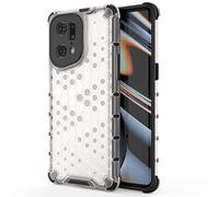 SEAHAI Funda para OPPO Find X5 Pro Estuche, Suave TPU Silicona Bumper Gel Carcasa Antigolpes Protección a Bordes, Ultradelgado Rubber Caso - Blanco