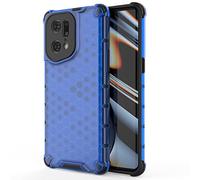 SEAHAI Funda para OPPO Find X5 Pro Estuche, Suave TPU Silicona Bumper Gel Carcasa Antigolpes Protección a Bordes, Ultradelgado Rubber Caso - Azul