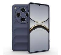 SEAHAI Funda para OPPO Find X8 Pro 5G Estuche, [Diseño de Bolsa de Aire Anticaída] Robusto Carcasa de Suave Silicona Ligera PC + TPU Bumper Anti-caída Rubber Caso - Azul Oscuro