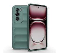 SEAHAI Funda para OPPO Reno 12 Pro 5G Estuche, [Diseño de Bolsa de Aire Anticaída] Robusto Carcasa de Suave Silicona Ligera PC + TPU Bumper Anti-caída Rubber Caso - Verde