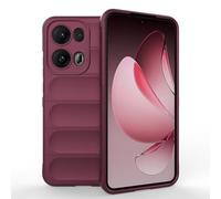 SEAHAI Funda para OPPO Reno 13 Pro 5G (Reno13 Pro 5G) Estuche, [Diseño de Bolsa de Aire Anticaída] Robusto Carcasa de Suave Silicona Ligera PC + TPU Bumper Anti-caída Rubber Caso - Morado Oscuro