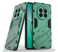 SEAHAI Funda para Realme 12 4G / Realme 12+ Plus 5G Estuche, Carcasa de Antigolpes [Rugged Armour] Soporte Plegable Oculto Silicona TPU Bumper Anti-Caída Case - Verde