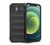 SEAHAI Funda para Realme C71/Realme C73/Realme P3 Lite 4G Estuche, [Diseño de Bolsa de Aire Anticaída] Robusto Carcasa de Suave Silicona Ligera PC + TPU Bumper Anti-caída Rubber Caso - Negro